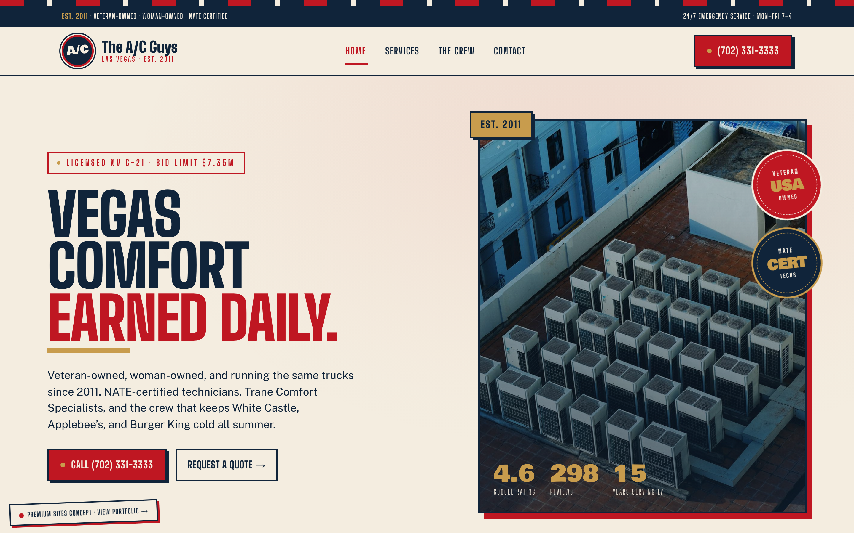 The A/C Guys — Varsity Americana