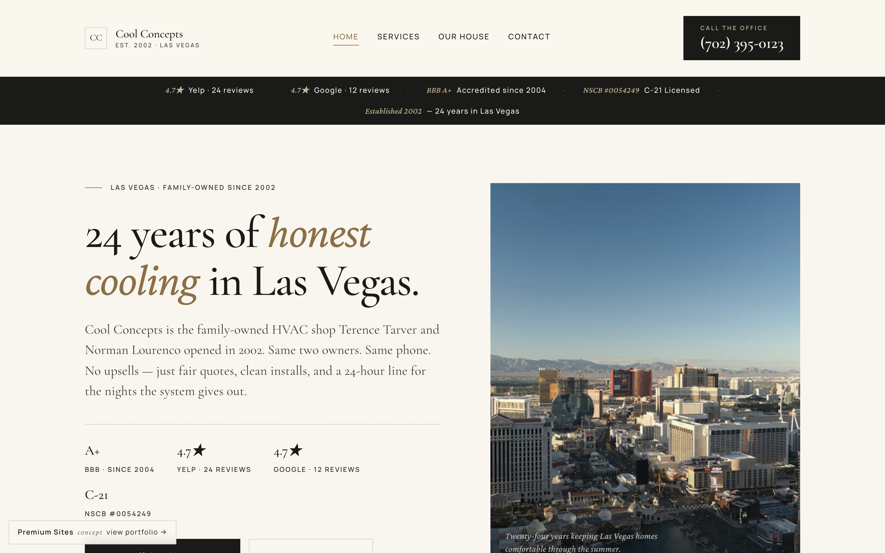 Cool Concepts — Refined classical