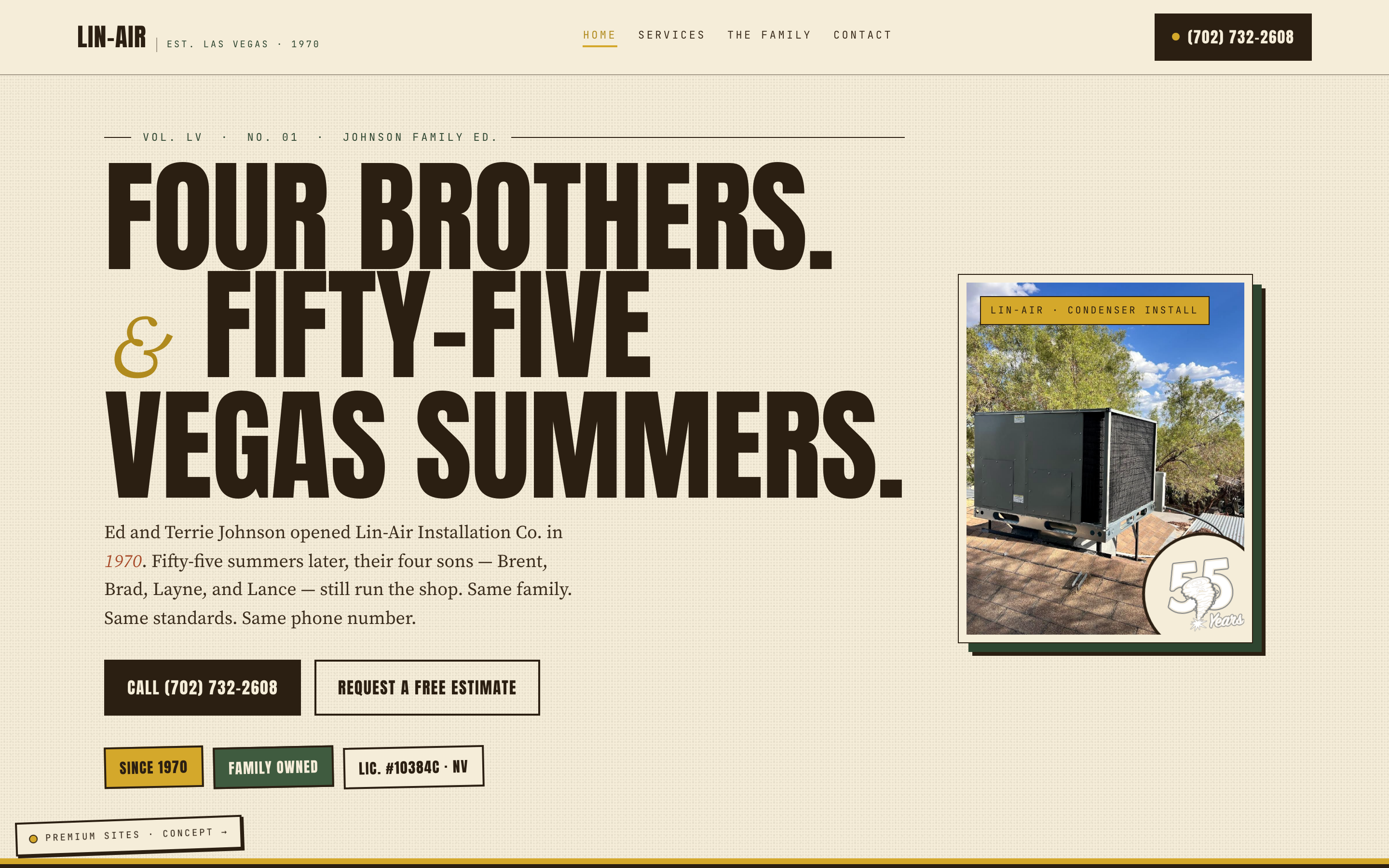 Lin-Air Installation — Heritage